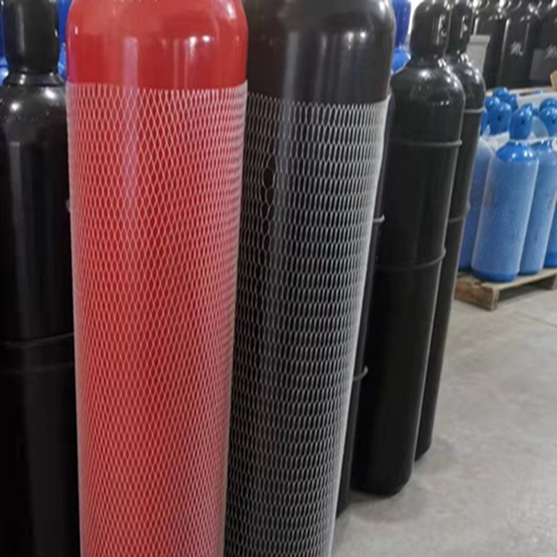 70L carbon dioxide, oxygen, nitrogen bottle storage tank, valves can be customized