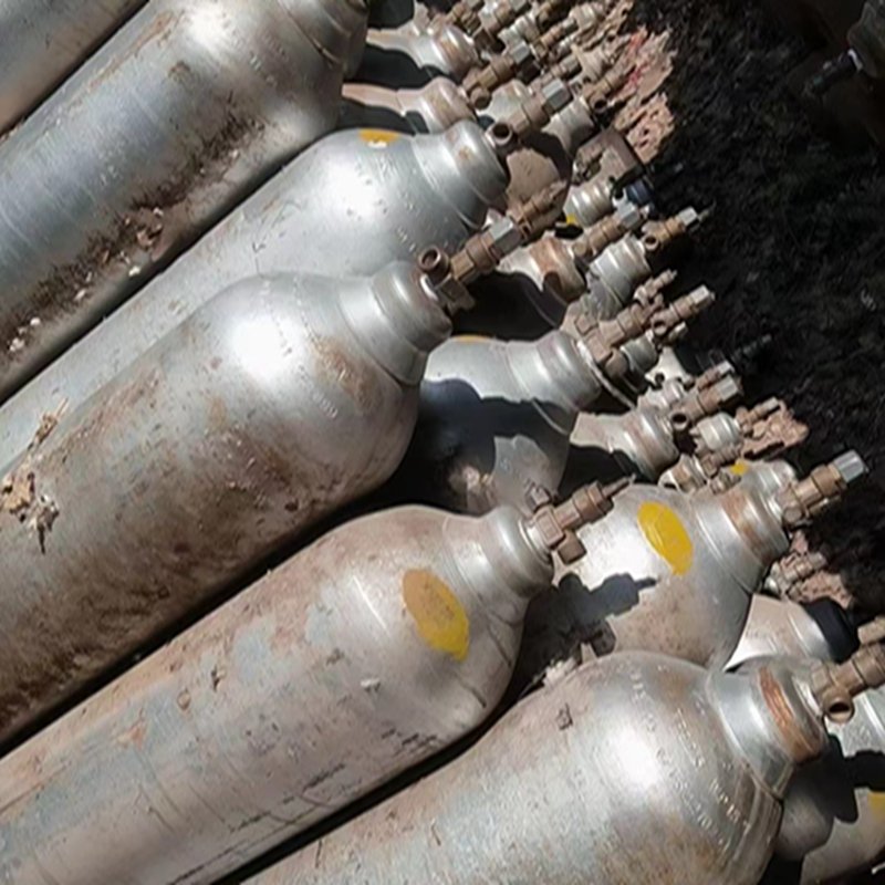 70L carbon dioxide, oxygen, nitrogen bottle storage tank, valves can be customized
