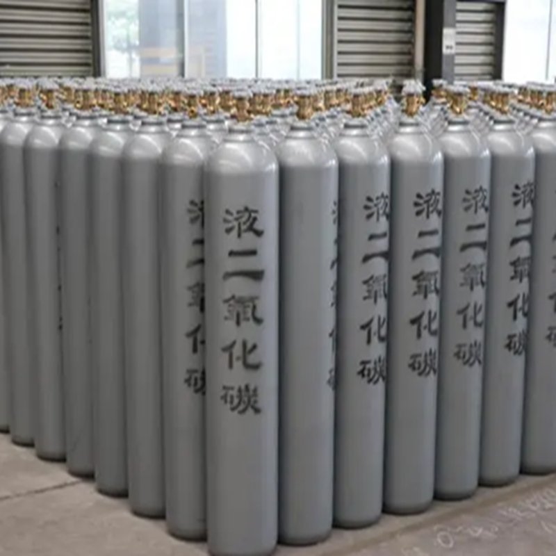 70L carbon dioxide, oxygen, nitrogen bottle storage tank, valves can be customized