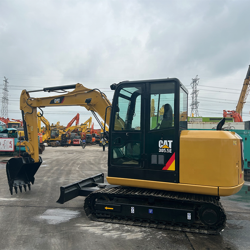 Used Caterpillar excavator 5tons construction cat excavator machine CAT305.5E CAT305.5E2 used cat 305.5 excavator