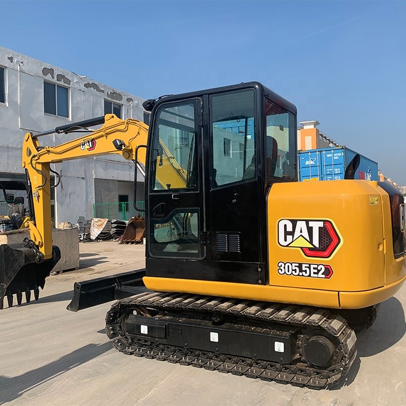 Used Caterpillar excavator 5tons construction cat excavator machine CAT305.5E CAT305.5E2 used cat 305.5 excavator