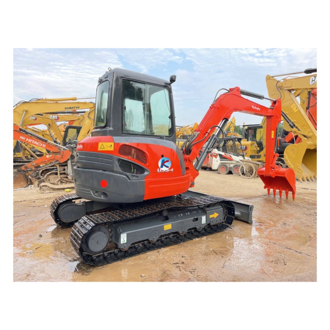 Kubota u55 Mini Excavator/ Japan Original 5.5 ton kubota u55-4 U55-5 Used Mini Crawler Excavator backhoe for Sale