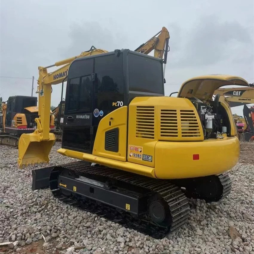 Cheap Price Used Engineering Construction Machinery Mini Komatsu PC70 Excavator For Sale