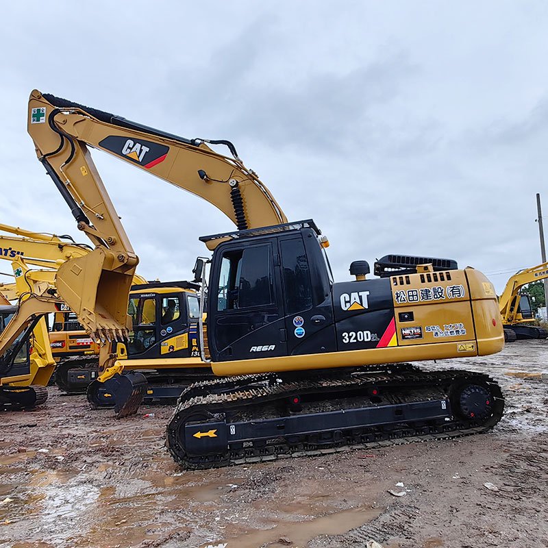 Caterpillar Used Cat 320 320D2L excavators hydraulic pump crawler second hand Cat 320D 320D2 earth moving digger machine on sale