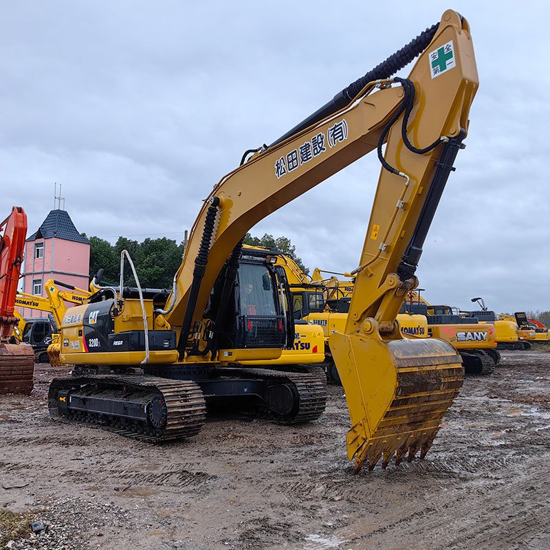Caterpillar Used Cat 320 320D2L excavators hydraulic pump crawler second hand Cat 320D 320D2 earth moving digger machine on sale