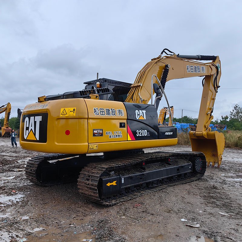 Caterpillar Used Cat 320 320D2L excavators hydraulic pump crawler second hand Cat 320D 320D2 earth moving digger machine on sale