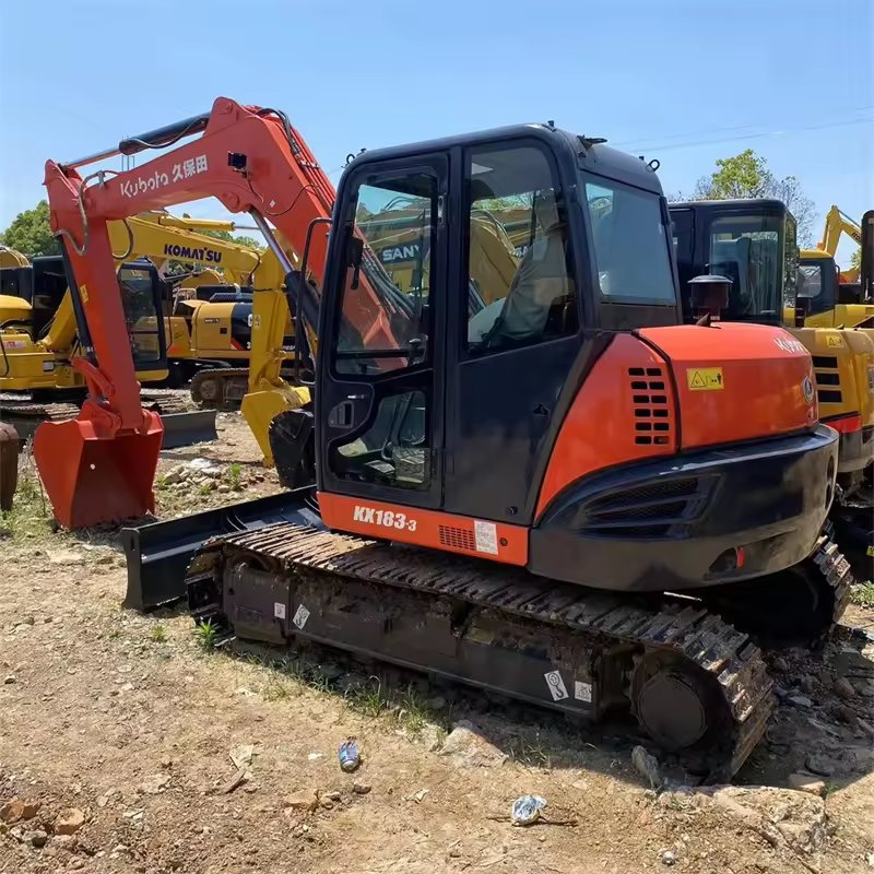 Kubota Kx183-3 Excavator japanese Construction Machinery For Sale high-quality Used Excavator For Construction