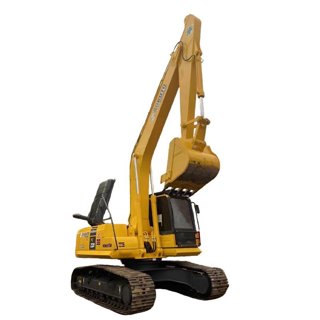 used komatsu pc220 Construction Machinery used pc220 excavator for komatsu hot sale