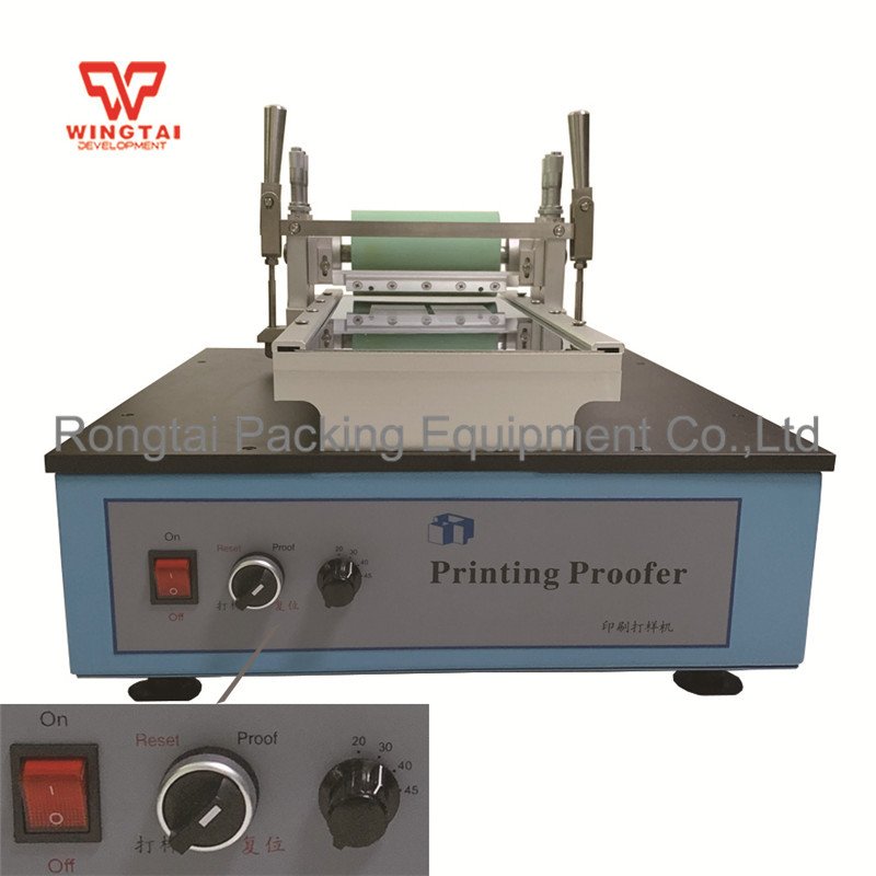 Gravure printing ink proofing machine