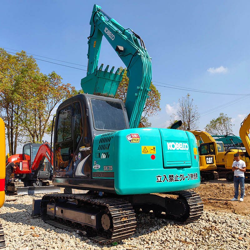 Durable Used Kobelco Sk75-8 Excavator Machine Cheap Kobelco Sk75 Used Crawler Excavator For Sale