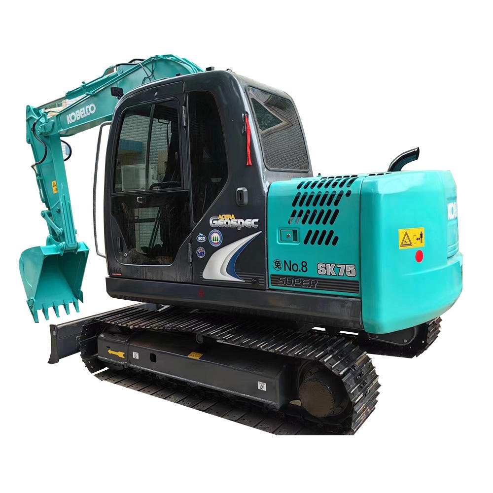 Durable Used Kobelco Sk75-8 Excavator Machine Cheap Kobelco Sk75 Used Crawler Excavator For Sale