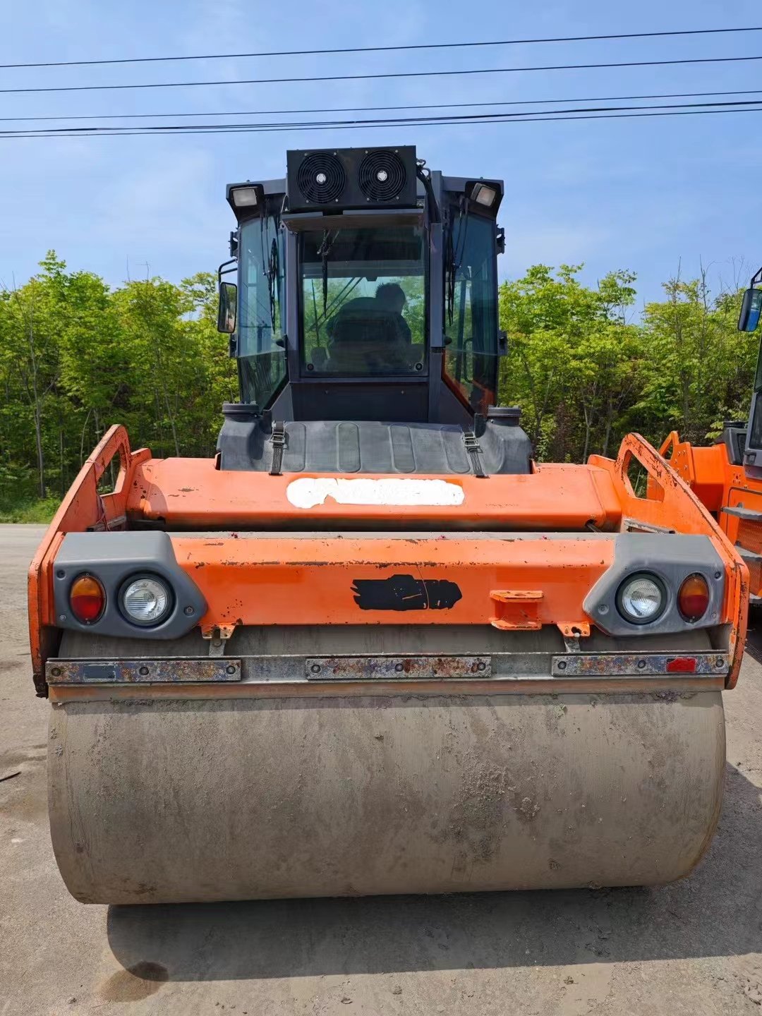 Hot sale HummerHD138 Heavy equipment Used road roller good working condition Strong energy Second-hand rode roller for sale
