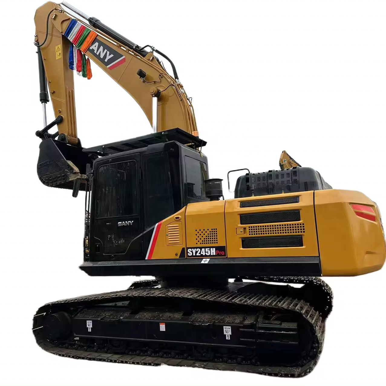 Original Sany 245 SY245 used excavator tracked 24ton digger machine export business used excavator exports China made