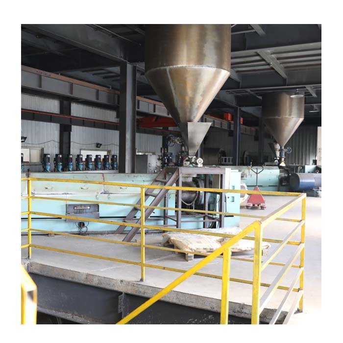 PET flake recycling polyester staple fiber plant / PSF production line polyester staple fiber making machine