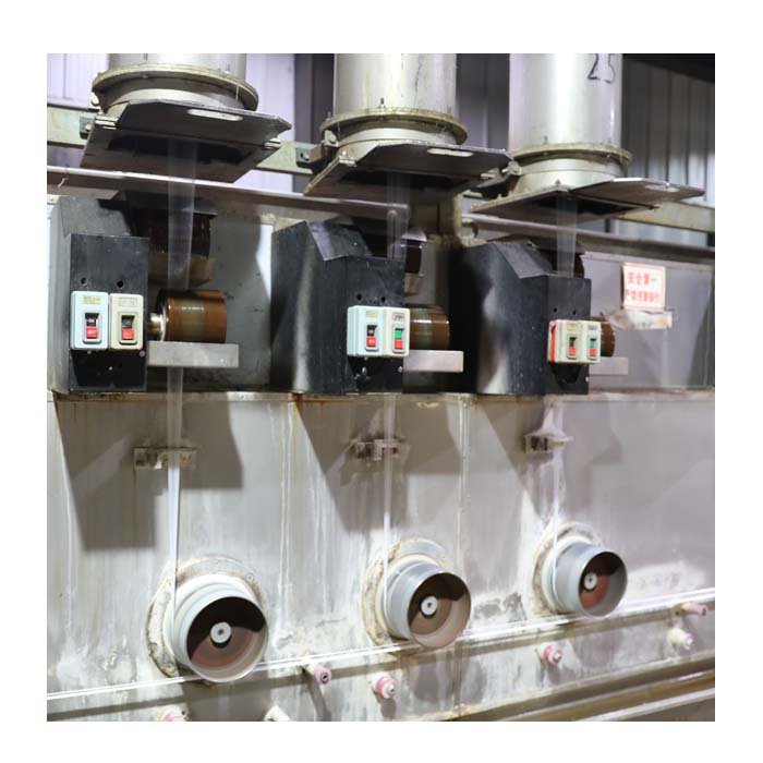 PET flake recycling polyester staple fiber plant / PSF production line polyester staple fiber making machine