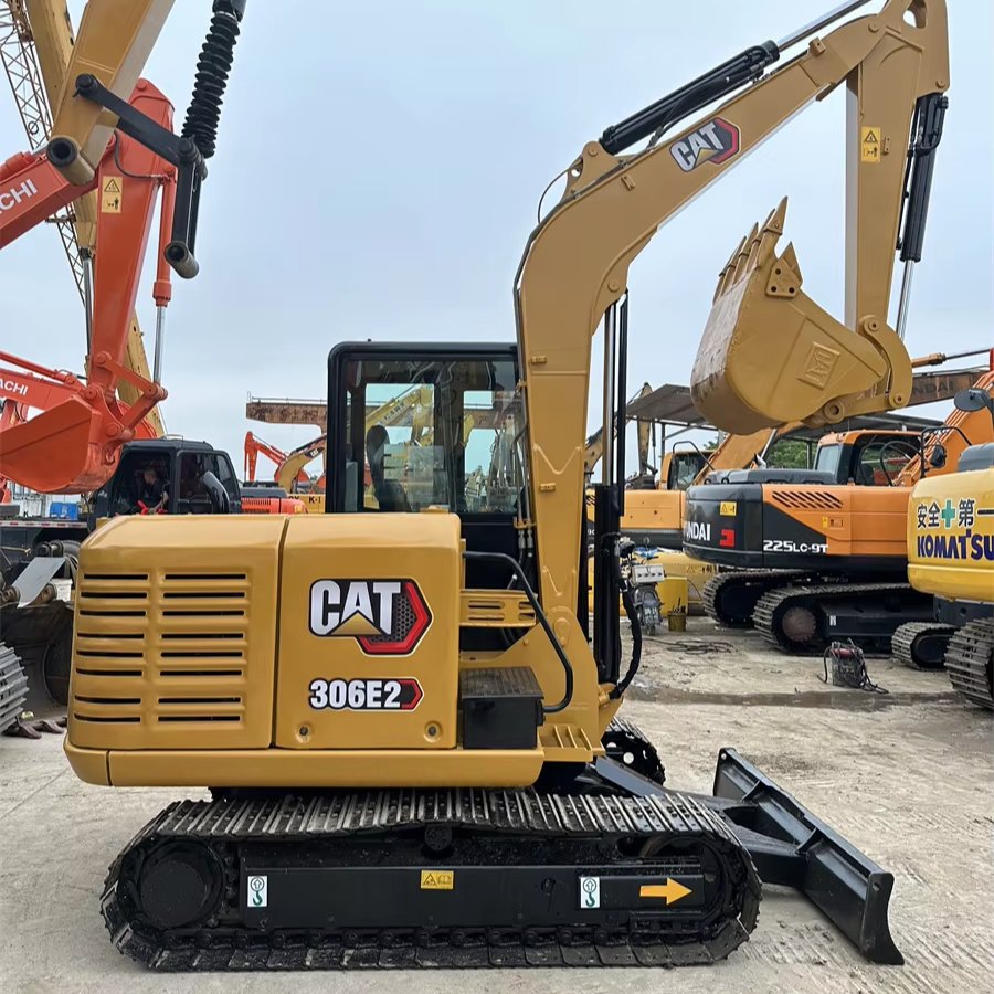 used CAT crawler excavator construction machinery CAT 306E2 305 306 307 secondhand used construction machinery for sale