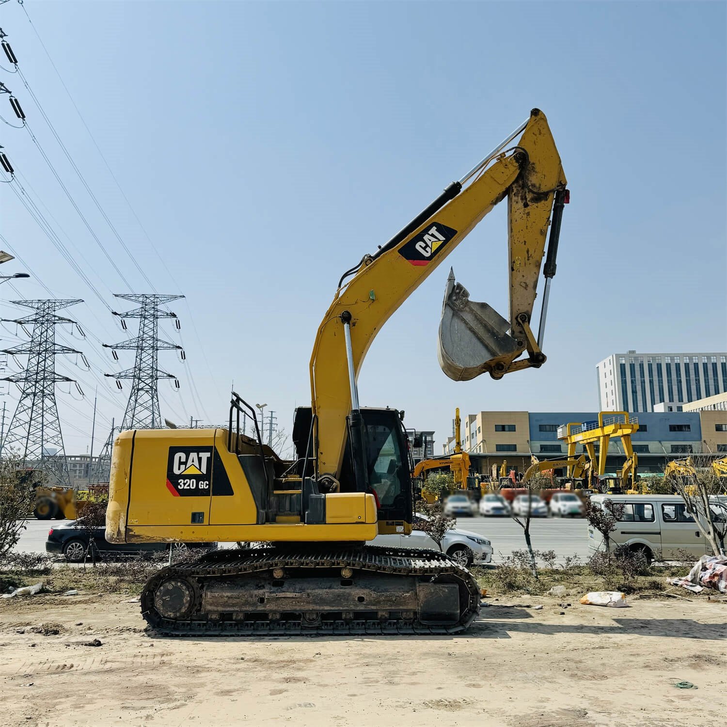 20 ton Japan made Cheap 20 ton Used Caterpillar CAT 320GC Excavators in stock
