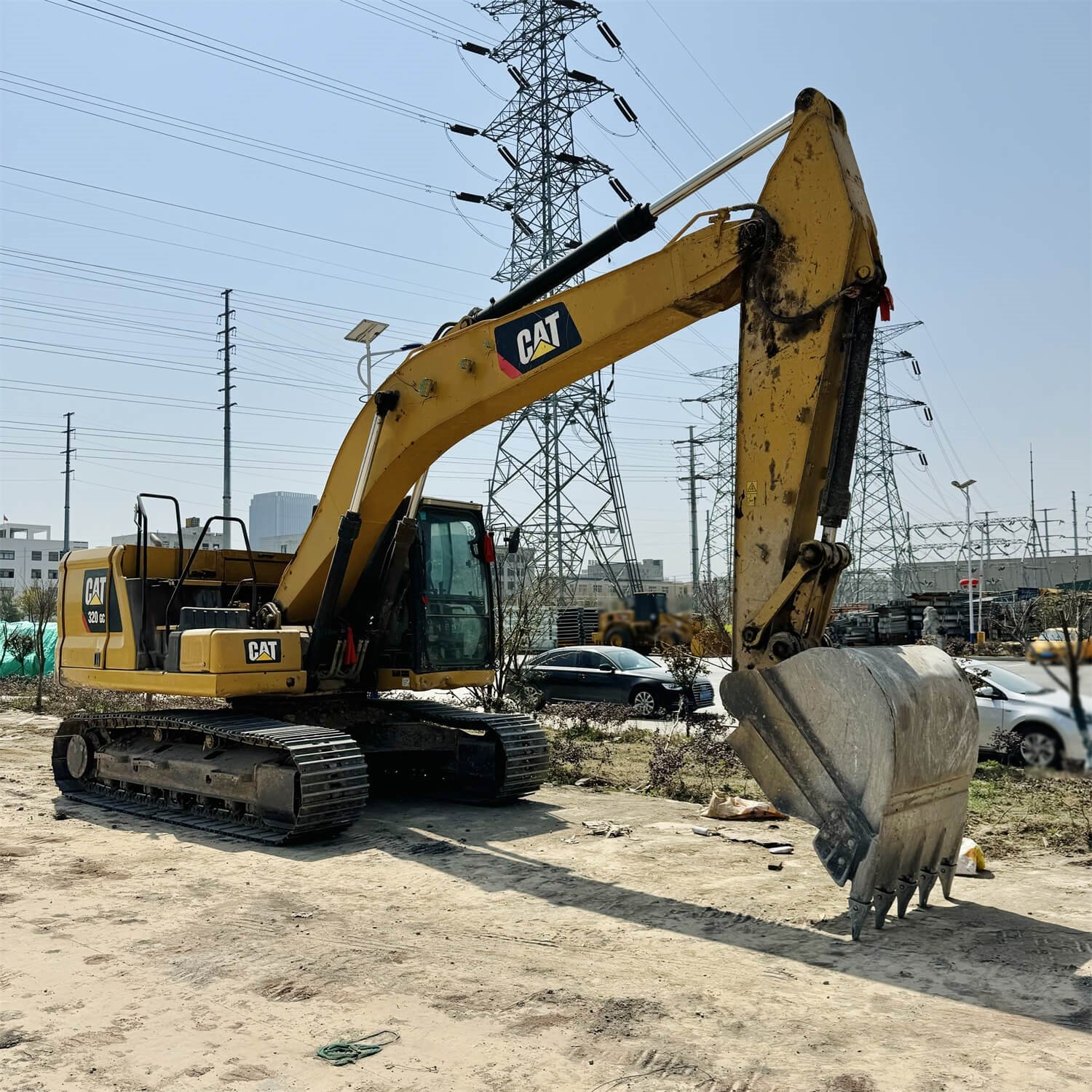 20 ton Japan made Cheap 20 ton Used Caterpillar CAT 320GC Excavators in stock