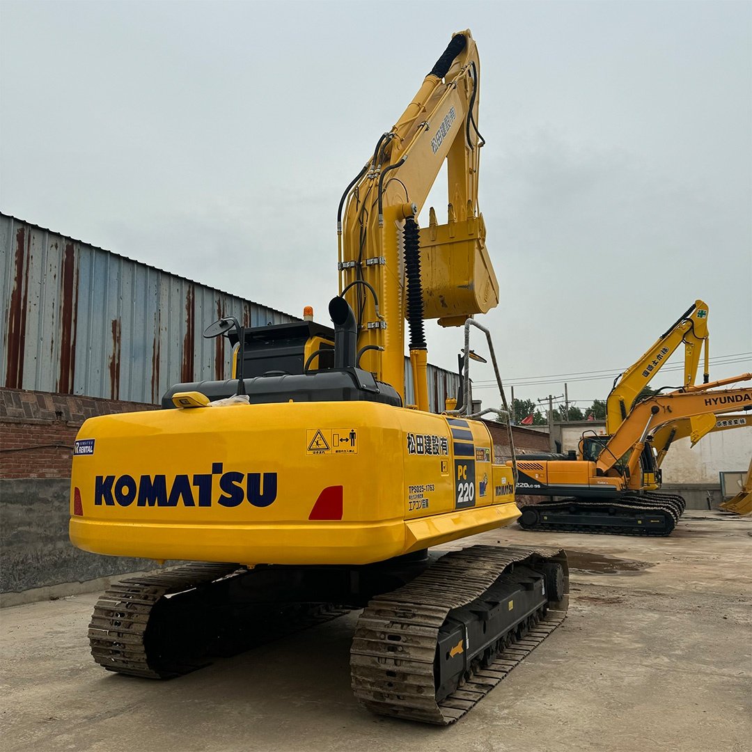 Cheap For Sale Komastu PC220 22 tons Japanese Second Hand PC220 Used Old Machine Crawler Digger Excavator