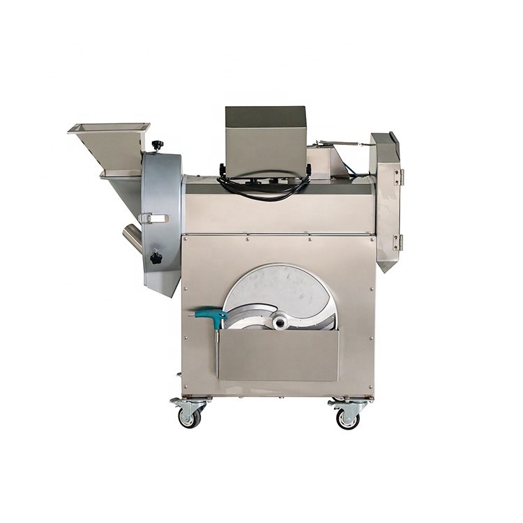 Electric commercial Vegetable slicer shredder dicer chopper cube cutter leaf vegetable cutting machine