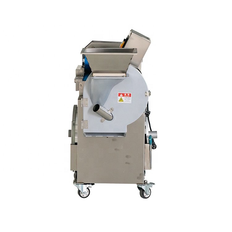 Electric commercial Vegetable slicer shredder dicer chopper cube cutter leaf vegetable cutting machine