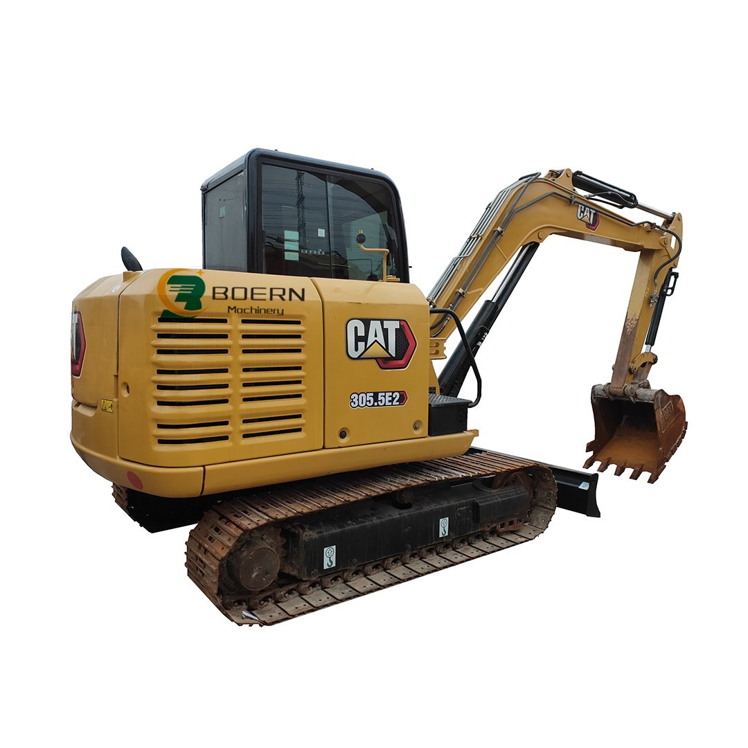 Caterpillar High Quality Used Mini Small CAT 305.5E 305.5e2 Excavator 5.5ton Original Japan 2020 Provided 2 Stroke Engine JP