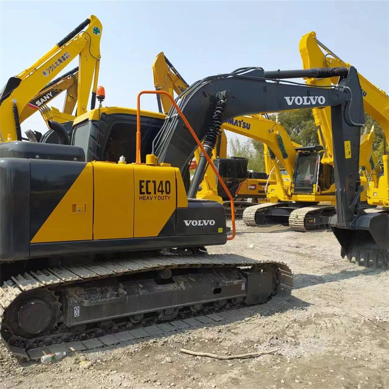 New Arrival 95% New Volvo EC140 Excavator Second Hand Earth-Moving Machinery in Excellent Condition at a Low Price For Sale