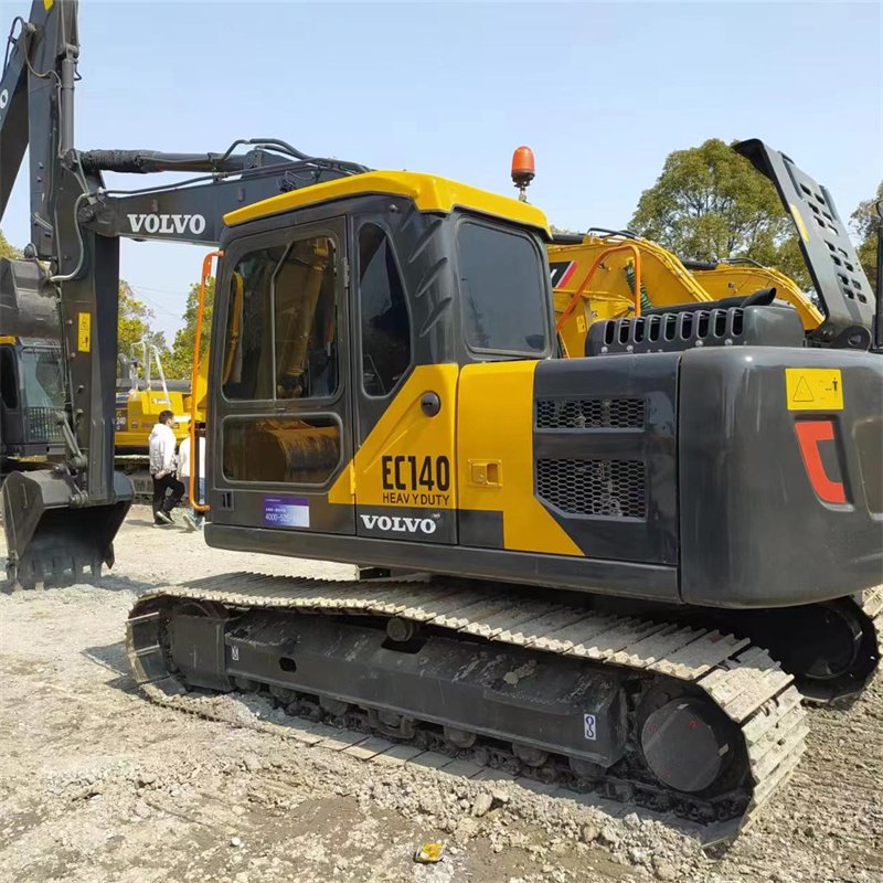 New Arrival 95% New Volvo EC140 Excavator Second Hand Earth-Moving Machinery in Excellent Condition at a Low Price For Sale