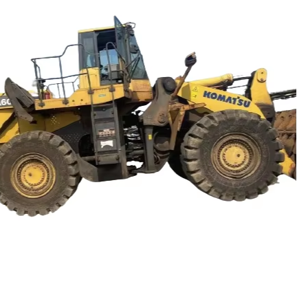 Used Front Loader Komatsu WA600-6 with excellent working condition Original construction machine reasonable price for sale