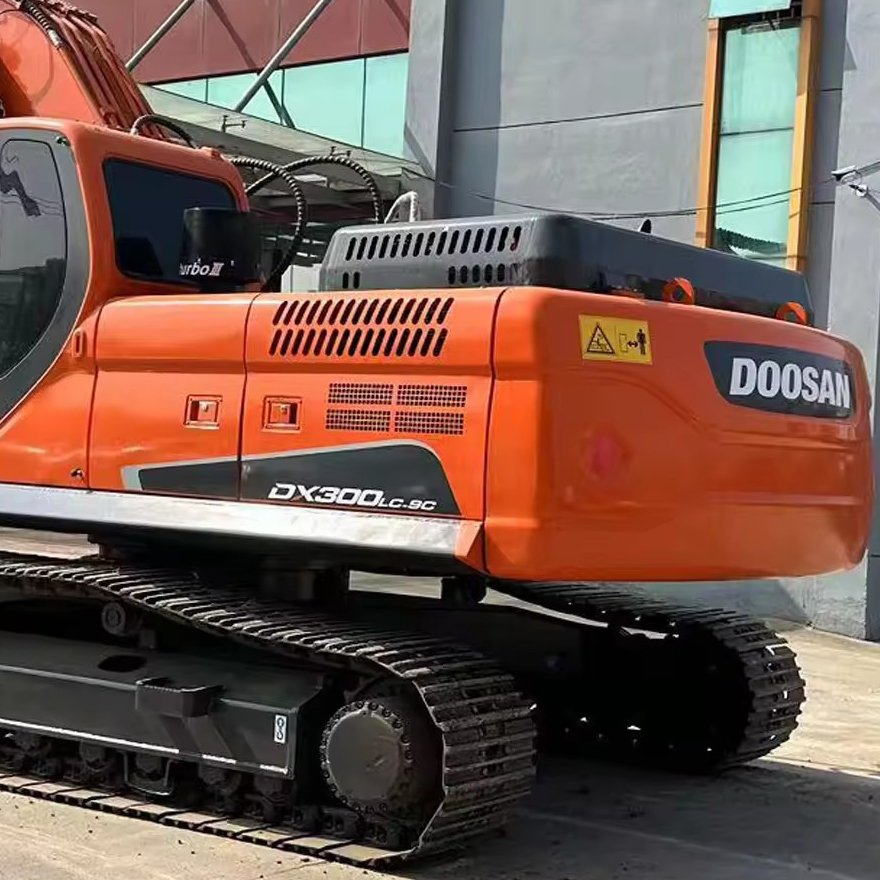 Used Doosan DX300LC-9C Excavator Heavy Large Construction Machine with Core Pump Component Original Second Hand Doosan Dx300