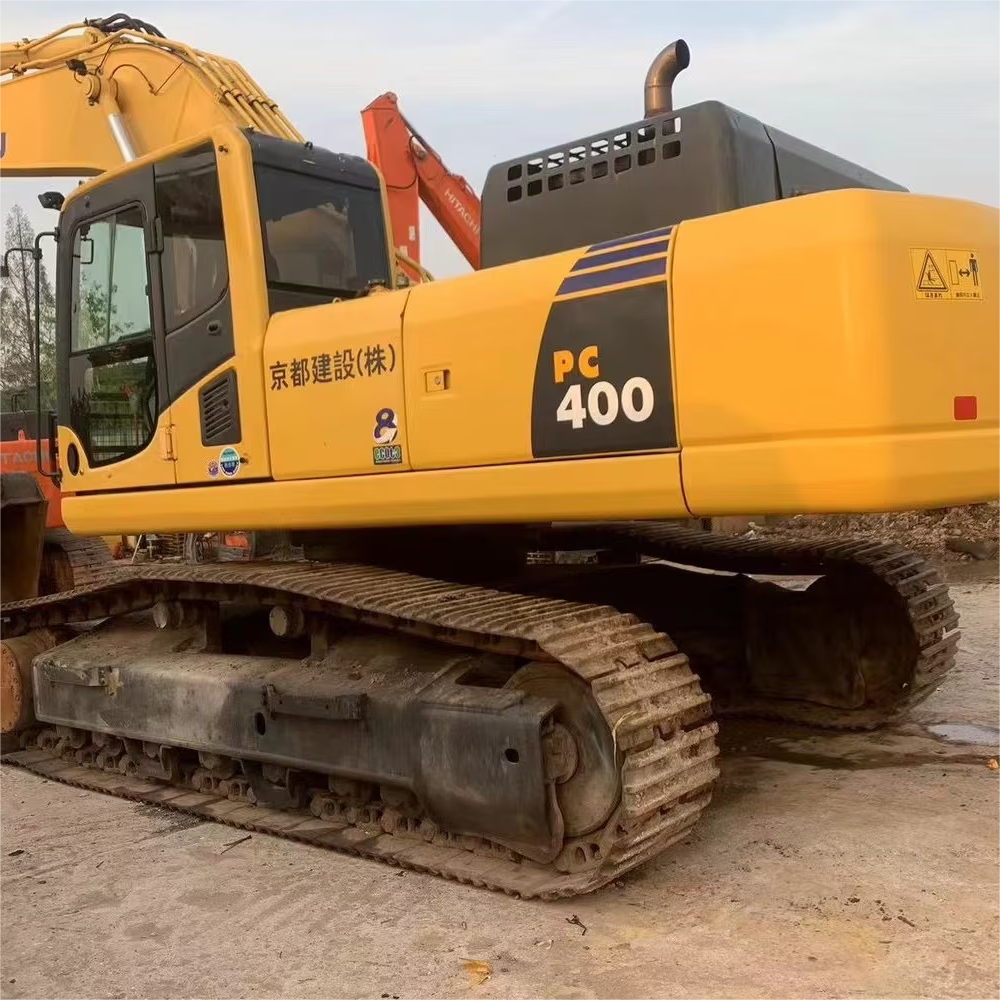 Original high quality used Komatsu pc400-8 excavator used construction machinery to assist in mining greening construction