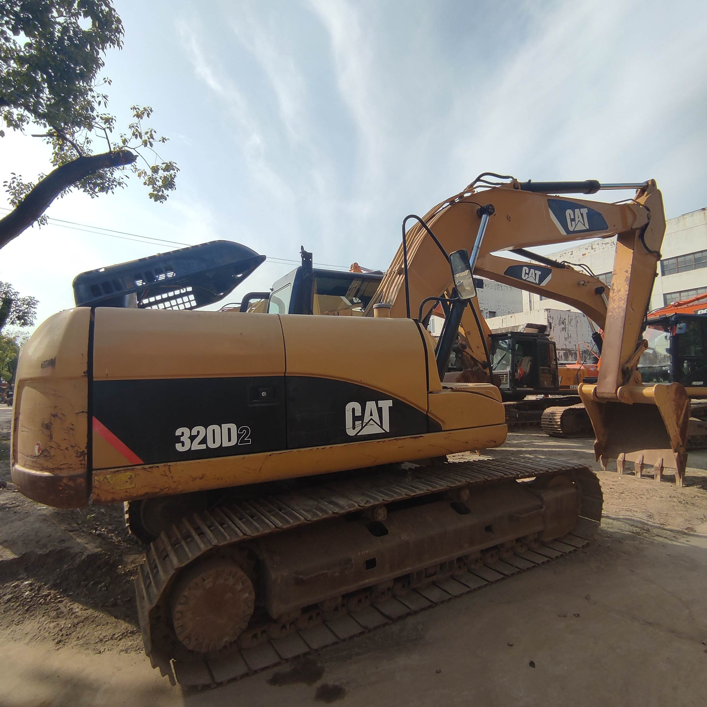 20 Ton Second Hand Excavator Original Cat320D Escavator Construction Engineering Earth-Moving Machinery