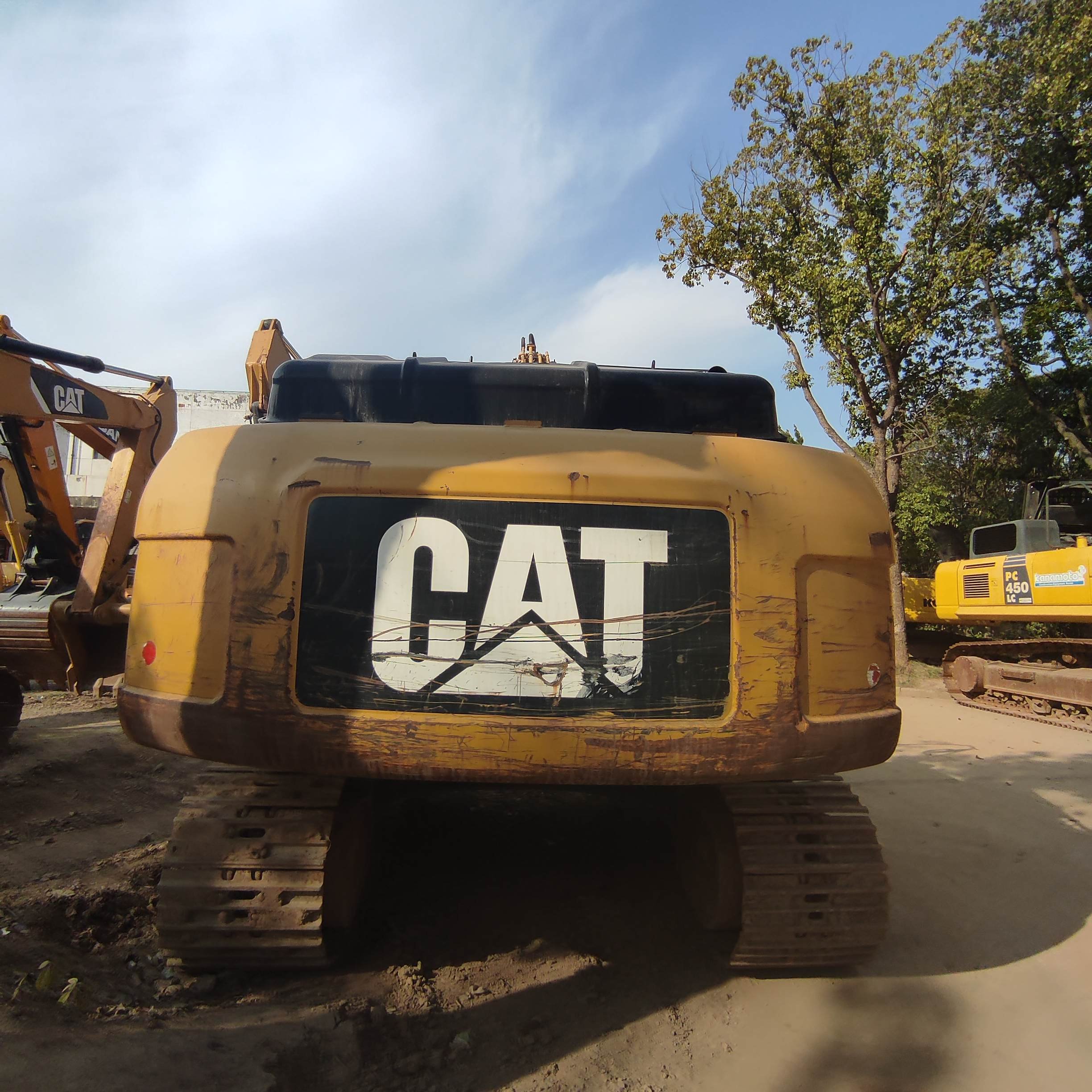 20 Ton Second Hand Excavator Original Cat320D Escavator Construction Engineering Earth-Moving Machinery