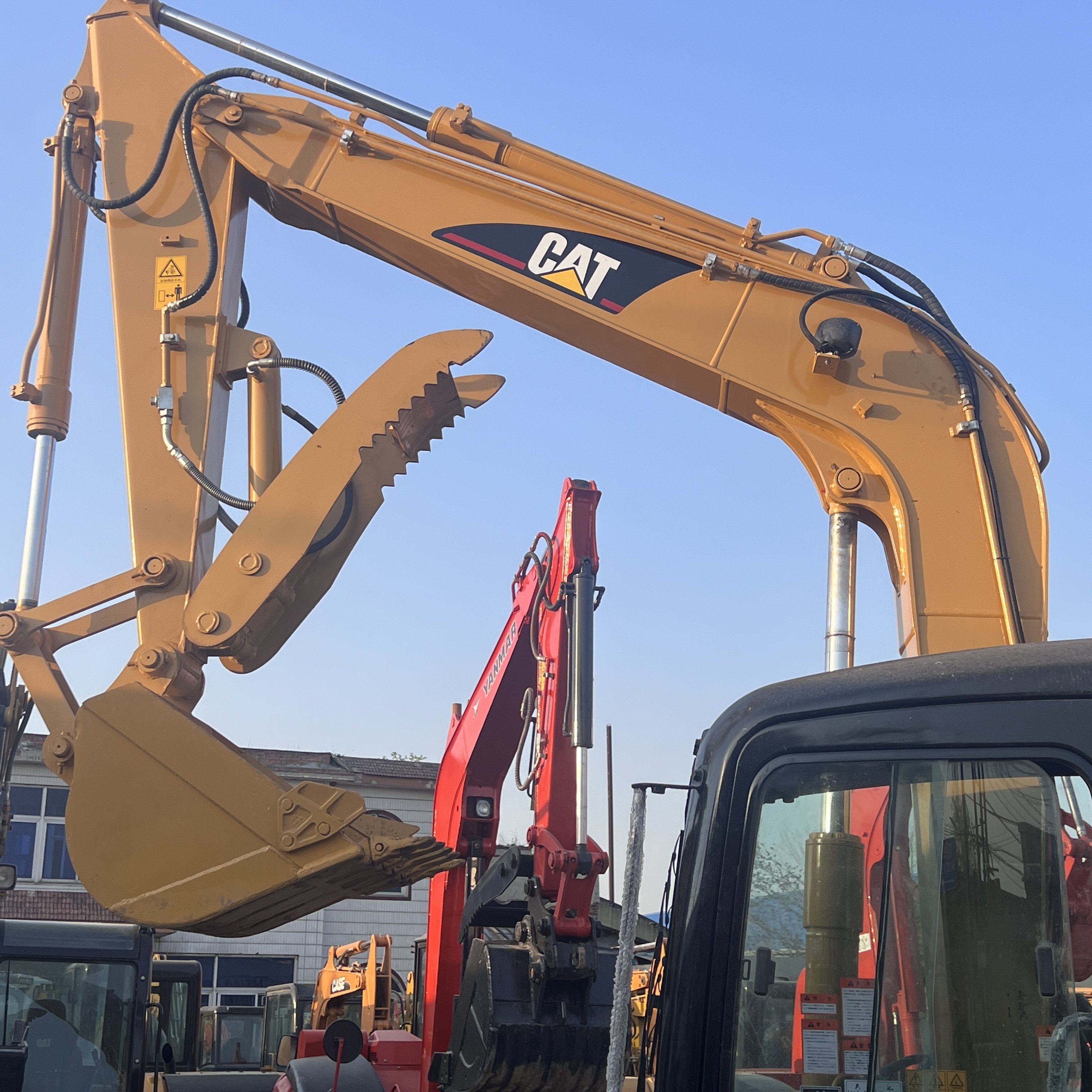 80% new japan origin used CAT308c excavator 8ton cheap and fine second-hand crawler cat308 c8ton mini excavator