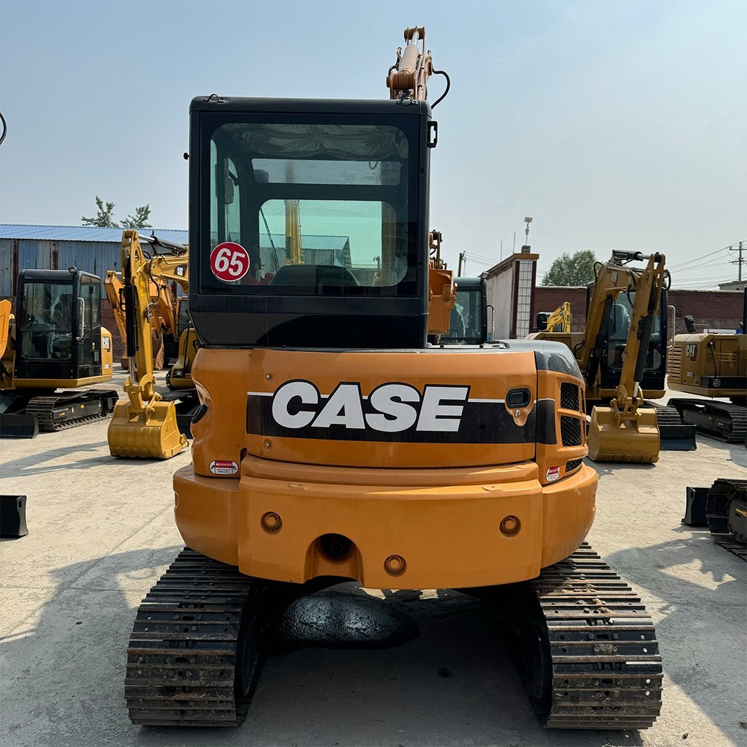 Used mini CASE excavator CASE CX58C CX55B CX75 crawler 6 ton excavator Cheap and well maintained