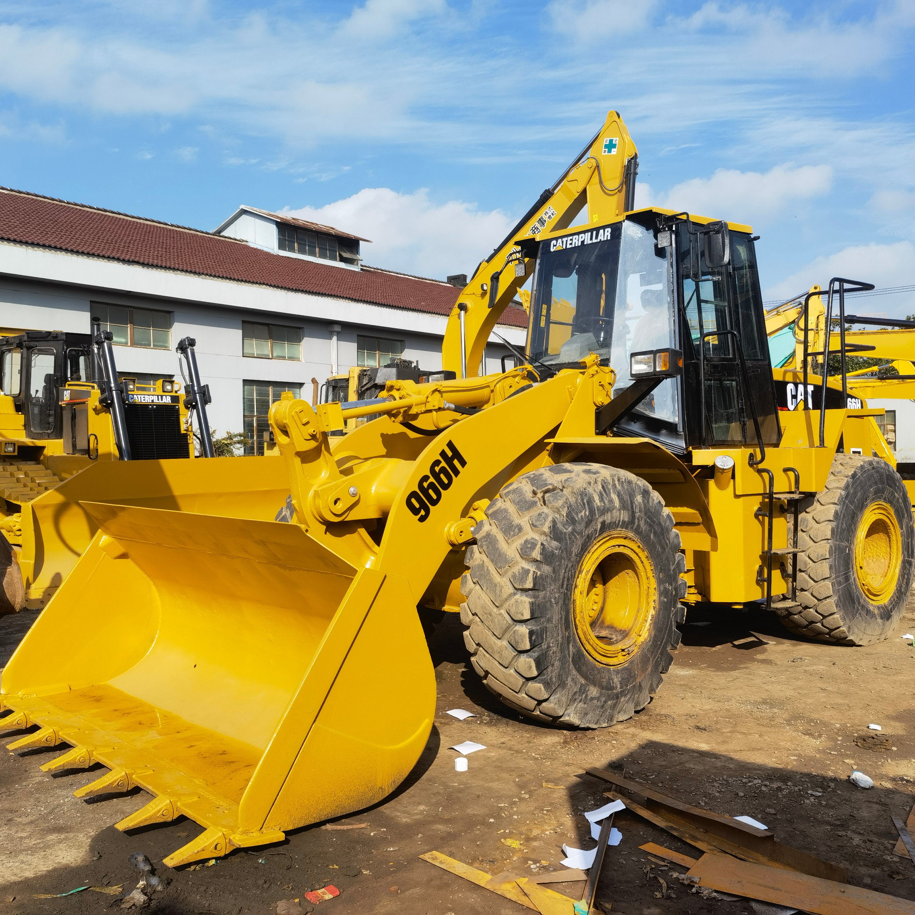 Cheaper Used manufacturer CAT 966H 950G 950C 950E 966G 966F wheel loader factory