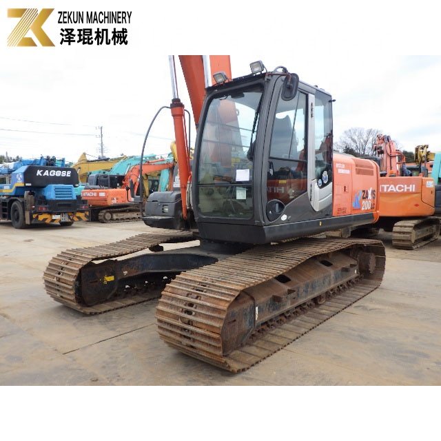 20 Tons Long Reach Boom Used Hitachi Long Arm Excavator ZX200LC ZX200LC-3