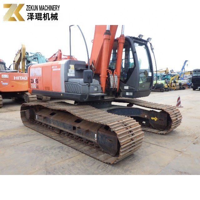 20 Tons Long Reach Boom Used Hitachi Long Arm Excavator ZX200LC ZX200LC-3