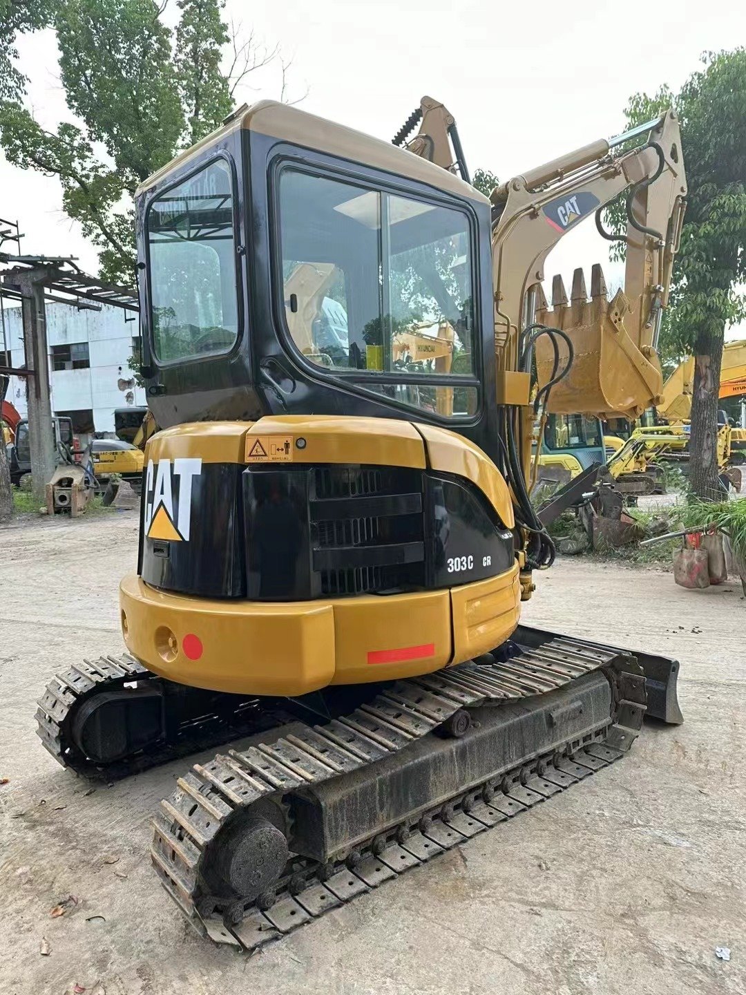 used CAT crawler excavator construction machinery CAT 303C CR305 306e2 307 secondhand used construction machinery for sale