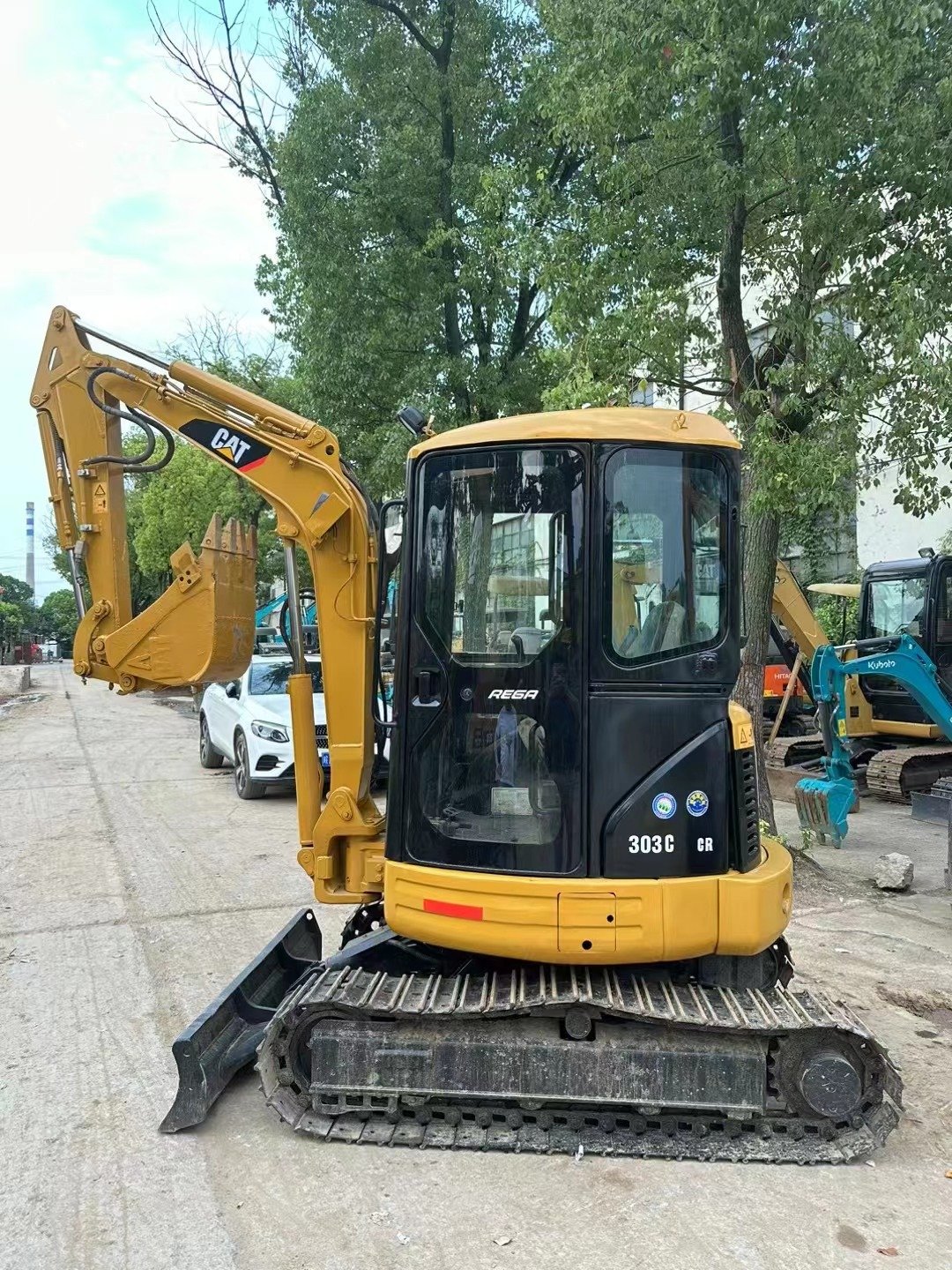 used CAT crawler excavator construction machinery CAT 303C CR305 306e2 307 secondhand used construction machinery for sale