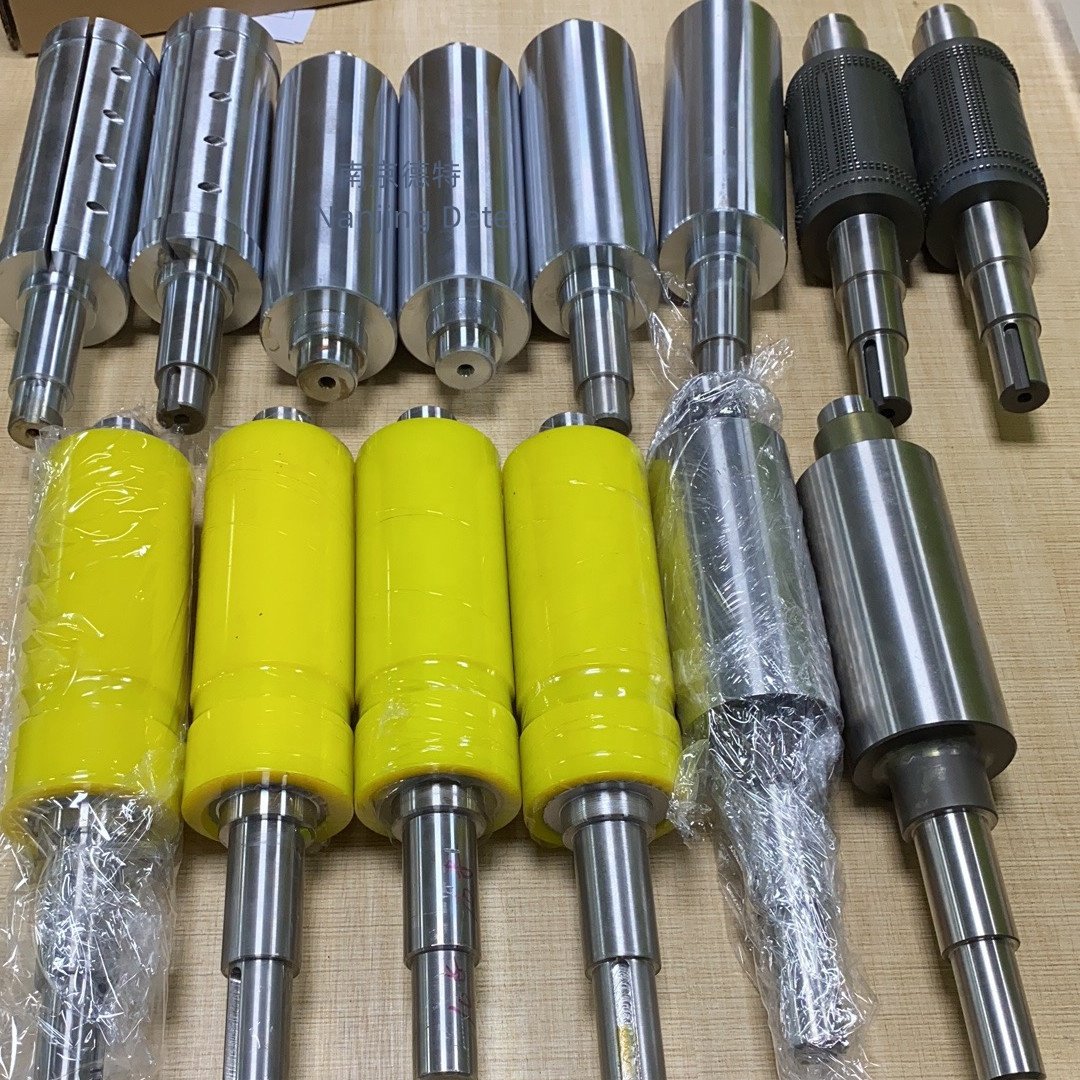 Dete Mask Machine Roller Custom Embossing Roller with 0.6mm Depth Logo Casting Mould