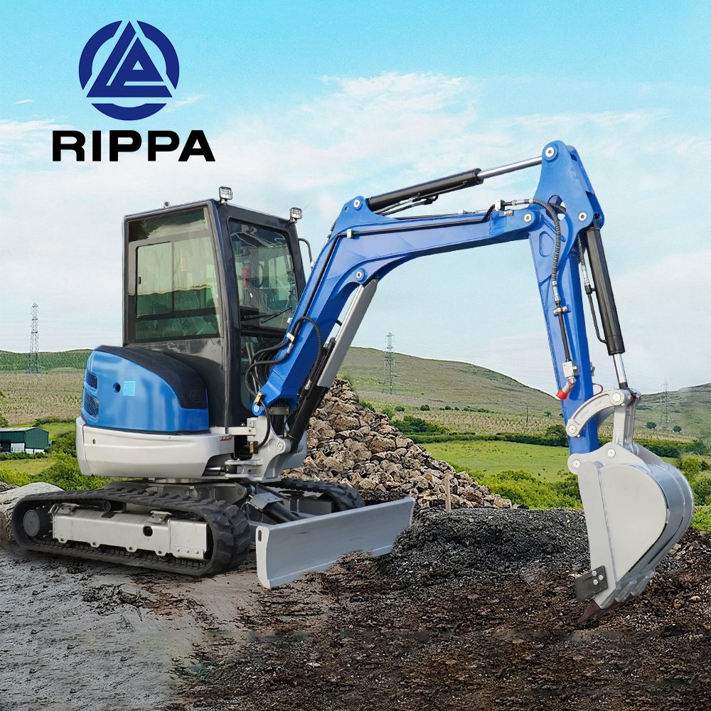 Wholesale 3.5 Ton Mini Excavator Farm Used Excavator Earth Moving Machinery Rippa Mini Excavator