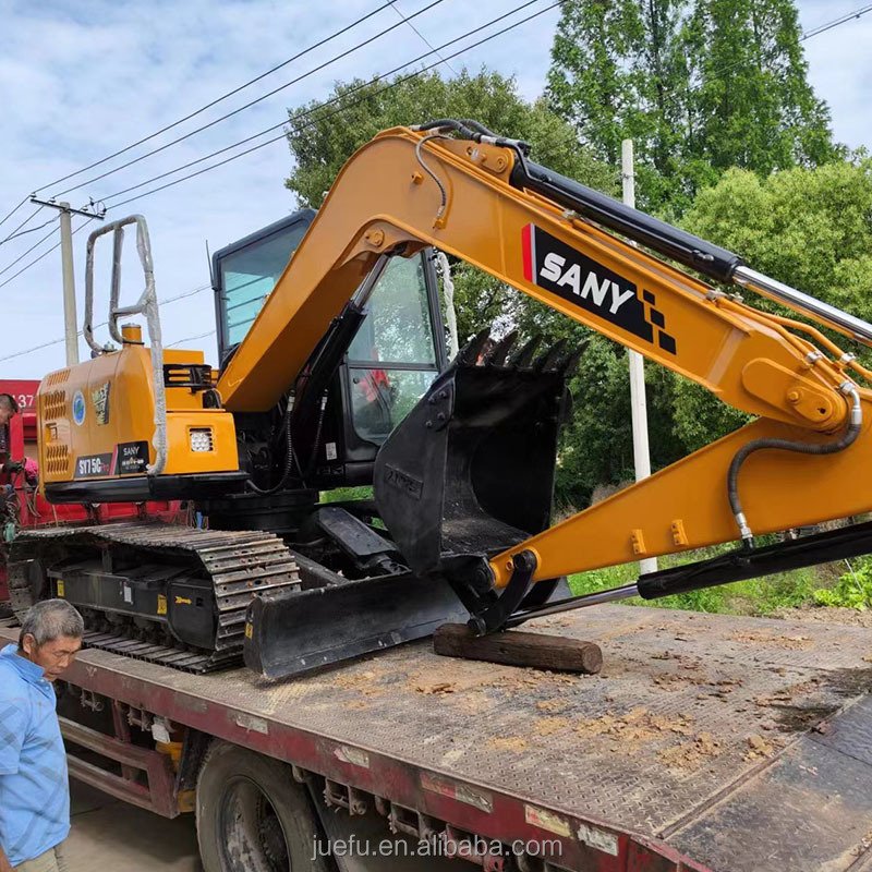 sany 75C sy75C pro used excavator sany excavator price 7.5on hydraulic crawler excavator machine in stock used digge