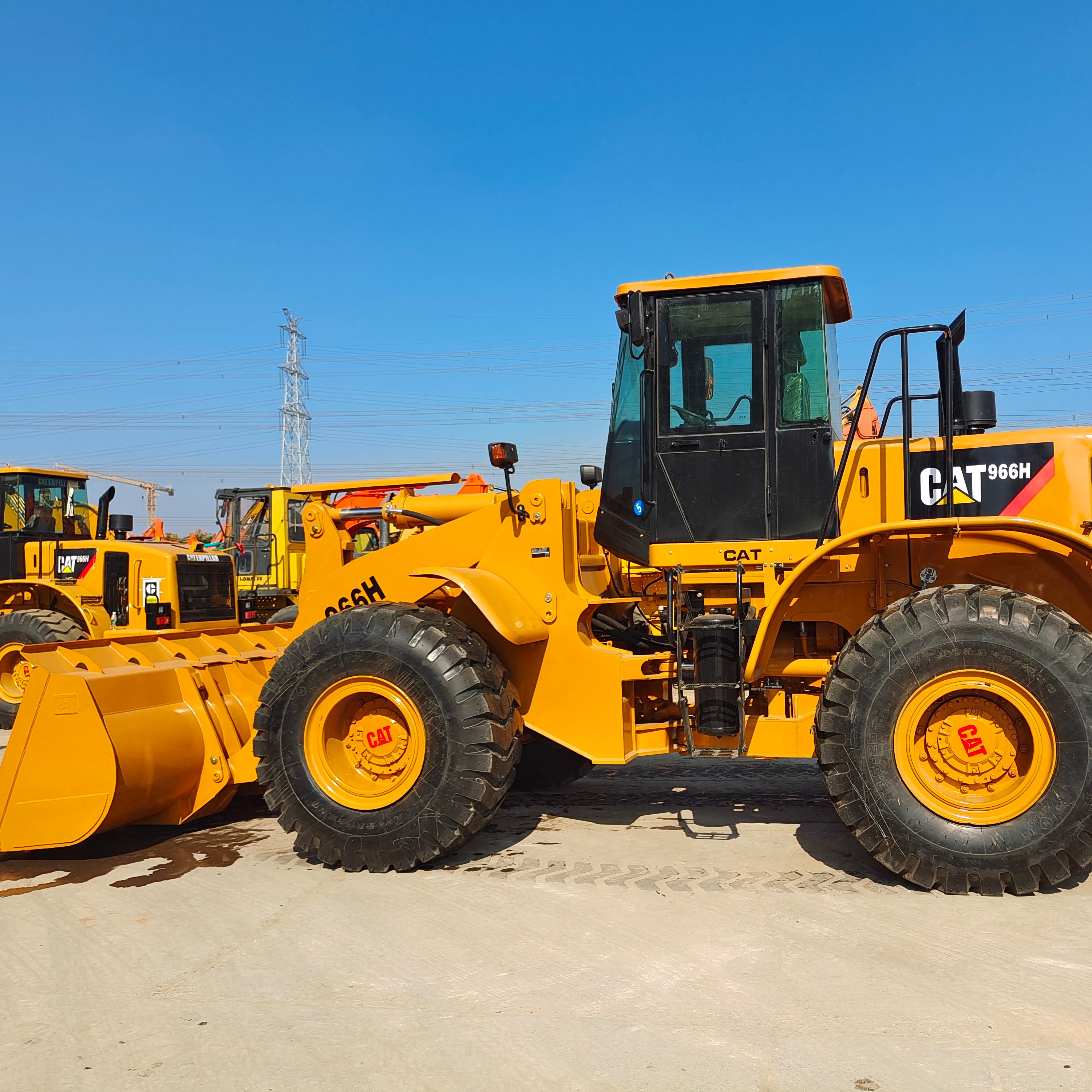 Used CAT 966H bulk high quality equipment wheel loading machinery