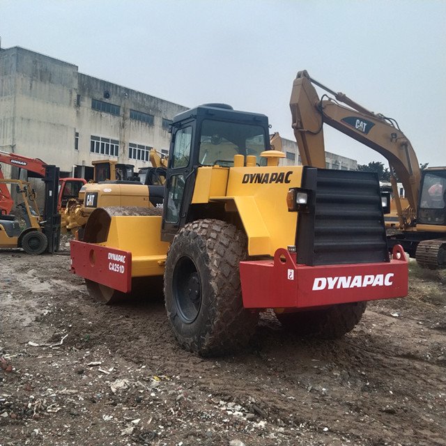 used Dynapac road rollers CA251D machine sale in low price in china Second-Hand Construction Equipment Dynapac Road Roller