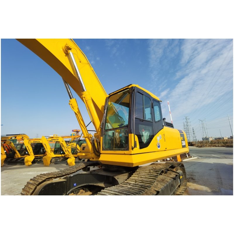 Fuel-Efficient Used Japan Excavator 35ton Komatsu PC350 Big Size Komatsu Construction Machine