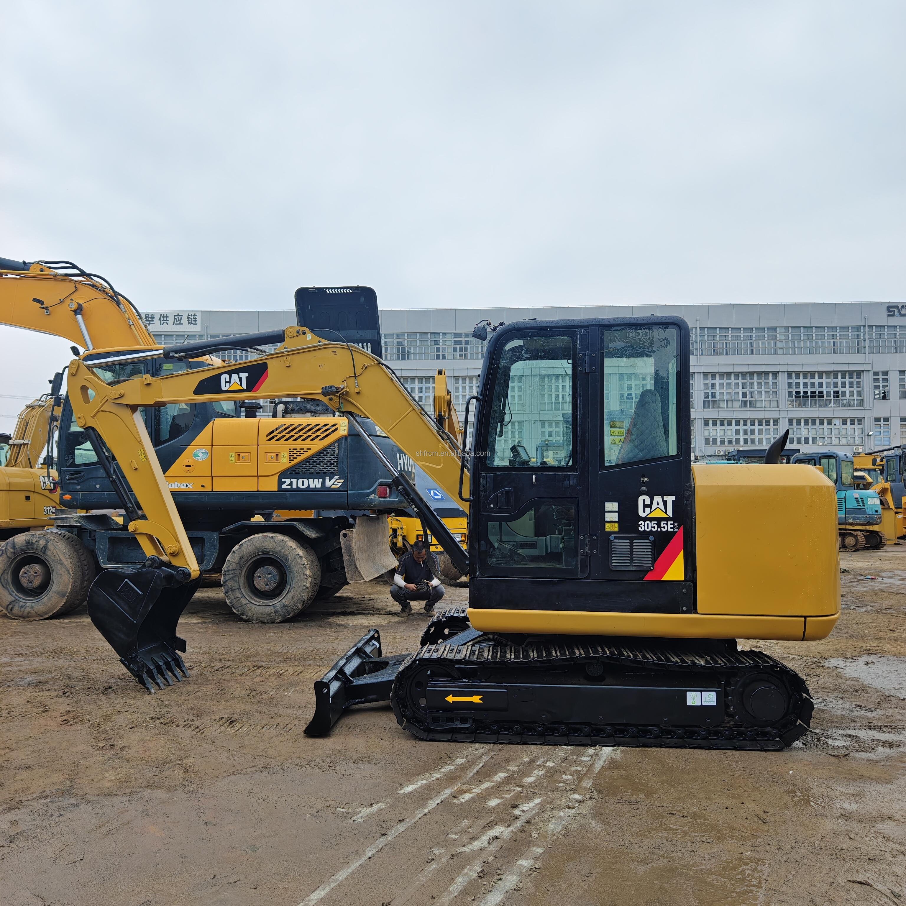 High Quality Used CAT 305.5E2 Excavator Caterpillar 320d Crawler construction machinery 315d 306e 307e for sell