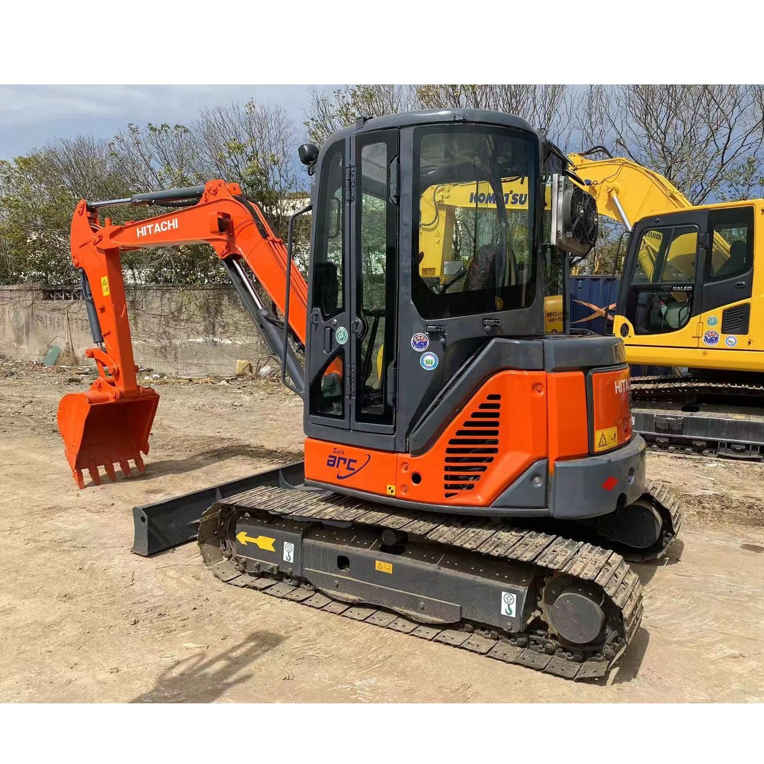 High Quality Used Hitachi ZX50u Crawler Excavator Low Price 5 ton Digger Machine cheap sell second hand Hitachi ZX50u Excavator