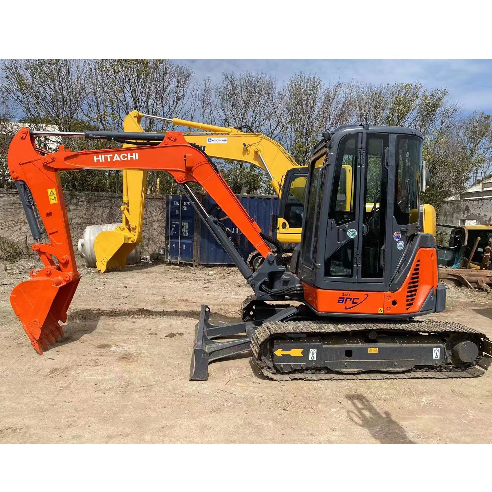 High Quality Used Hitachi ZX50u Crawler Excavator Low Price 5 ton Digger Machine cheap sell second hand Hitachi ZX50u Excavator
