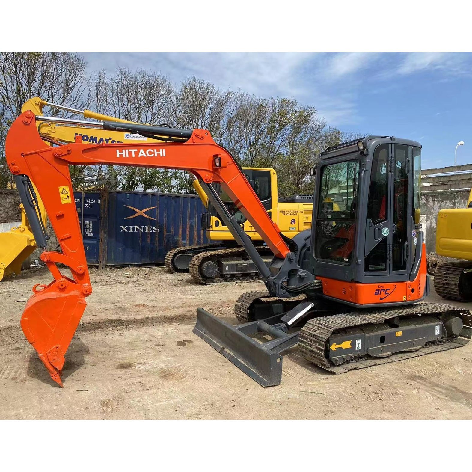 High Quality Used Hitachi ZX50u Crawler Excavator Low Price 5 ton Digger Machine cheap sell second hand Hitachi ZX50u Excavator